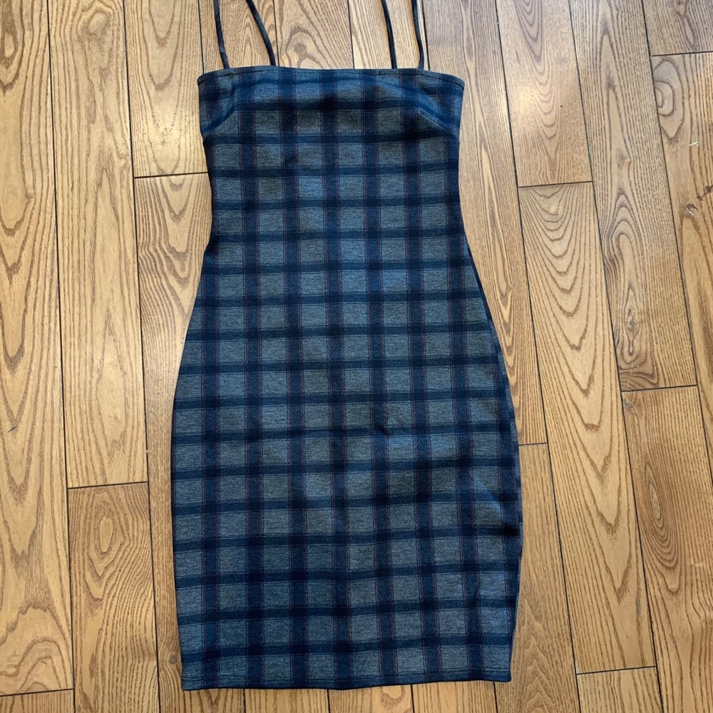 Mendocino plaid dress